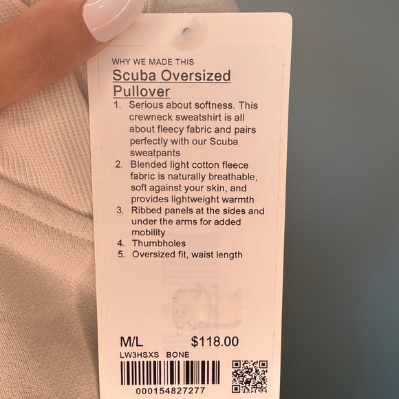 Lululemon Scuba Oversized Pullover - Picture 4 of 4